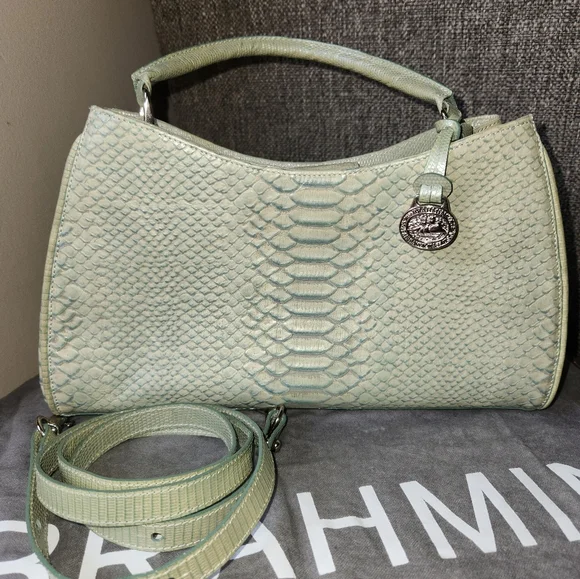 Brahmin Bags Brahmin Vintage Gabriel Green Mint Hard To Find